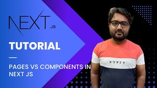 Next.js Tutorial - 14 - Pages VS Components In Next JS | Pages In Next JS | Components In Next JS