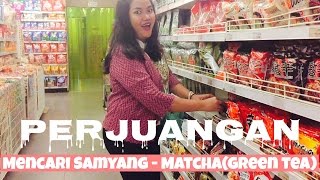 #ANGGITAVLOG1 - Perjuangan Mencari SAMYANG - MATCHA (Green Tea)