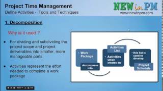 Chapter 6 - Define Activities