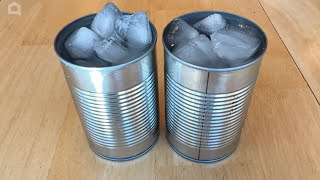 Everyone will be freezing empty cans after this seeing this outdoor lighting hack! | Hometalk