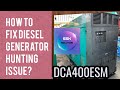 HOW TO FIX DIESEL GENERATOR HUNTING ISSUE?/SSK SOLUTION