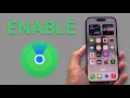How To Enable Find My iPhone