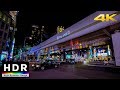 【4K HDR】Tokyo Night Walk from Roppongi to Akasaka (東京散歩) - Summer 2020