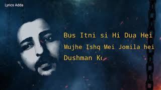 Judaiyaan Lyrics video | Judaiyaan song lyrics | Judaiyaan Darshan Raval Lyrics