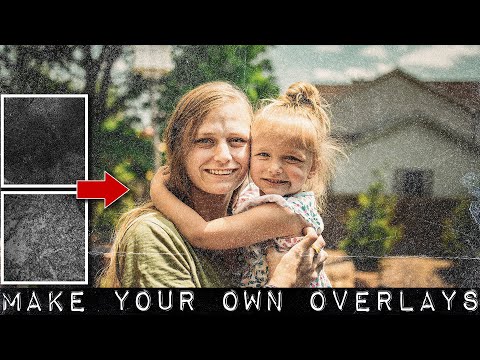 How to add Textures and Overlays to a Photo in Photoshop | Grit & Grunge from Every Day Surfaces