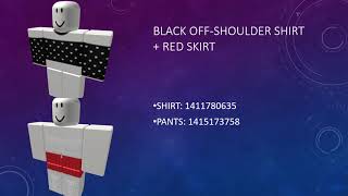 Id Codes For Roblox Clothes Girls
