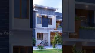 Contemporary House Design Kerala #shorts #housedesign #keralahomedesign #contemporarydesign