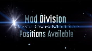 Mod Division - Java Developer & Modeler Positions Available
