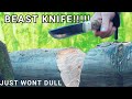 Most CRAZY Knife EVER!? | DULO Leuku Laminated K390!
