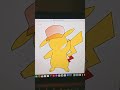 Drawing Pikachu with python code #shorts #pikachu #python