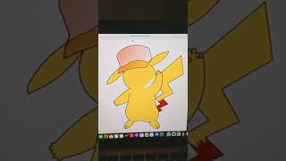 Drawing Pikachu with python code #shorts #pikachu #python