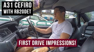 A31 Nissan Cefiro with RB20DET - Awesome Sounds! 🔥