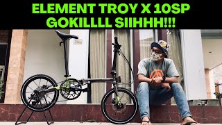 Review Element Troy X - Banyak pembaruan