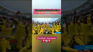 League Champion Celebration #efootball #gameplay #champion #song #music #messi #pes #footballshorts