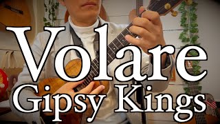 ボラーレジプシーキングスをウクレレで弾いたら燃えたぜ Volare gipsy kings