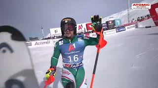 Albert Popov 🇧🇬 - Gurgl men's slalom, Nov 18, 2023, both runs