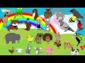 Sounds of the Animals - Karaoke Version (Sing Alone) Yleekids song for children in English