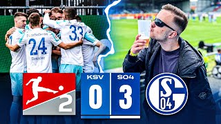 HOLSTEIN KIEL vs SCHALKE Stadion Vlog  😍 Blinden Edition 😂