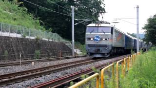 東北本線 黒川橋りょう 栃木県側 都行き 北斗星 2015.07.28