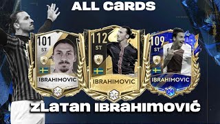 Zatan ibrahimović all cards ultimate team fifa 2010- FC 2024