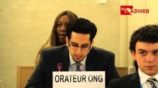 ADHRB: Mohamed Alwazir's oral intervention HRC 31st session 15-03-2016