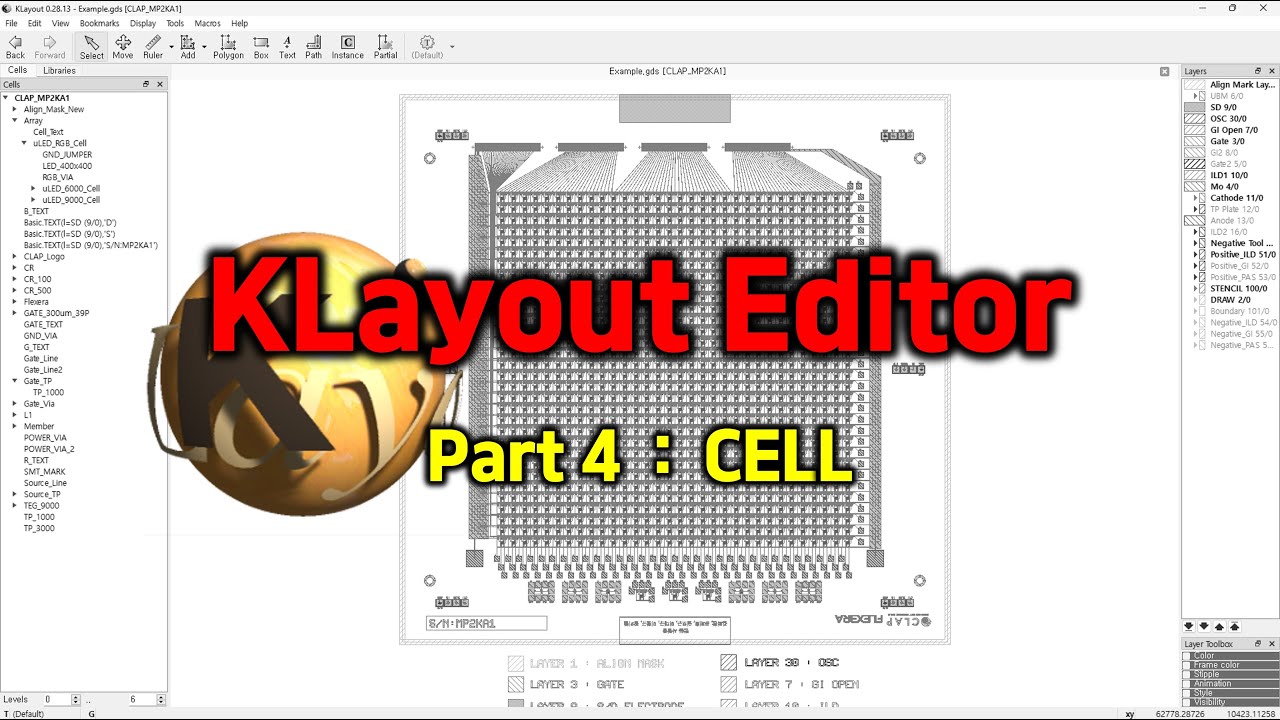 Klayout 강좌 Part 4 Cell Youtube