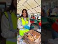 Emma Raducanu volunteering at Surplus to Supper Food Market