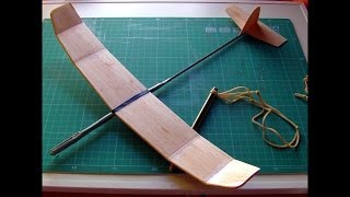 How to make a great catapult balsa glider