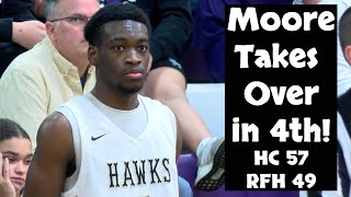 Hudson Catholic 57 Rumson Fair Haven 49 | HS Boys Basketball | Keith McKnight 25 points