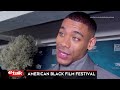 aaron pierre and keke palmer celebrate black excellence in film at abff honors i news