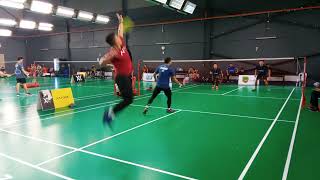 Badminton IPGMY JOHOR Men's Double Amateur Tour - Al Daniel / Hazrul Vs Haziq Othman / Rahmadhani