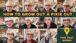 How to GROW Out a PIXIE CUT | 8 Tips that Work!