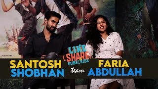 Santhosh Sobhan & Faria Exclusive Interview About Like,Share And Subscribe Movie Mana Stars Plus