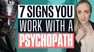 CORPORATE PSYCHOPATHS | Are you working with a psychopath?