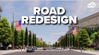 Plans to redesign iconic street between US Capitol and White House
