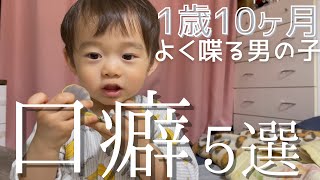 言葉一つ一つが可愛すぎる【１歳１０ヶ月】あいうえお　も言えるようになった♪