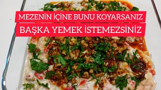 SÜRPRİZ SONLU MEZE❕ TADI KOKUSU HARİKA 👌 BU MEZEYİ MUTLAKA DENEYİN ❗