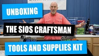 Unboxing The SIOS Craftsman Cube Optician Tools and Supplies Kit