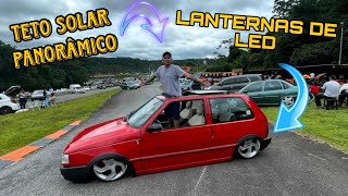 FIAT UNO COM TETO SOLAR DE JEEP COMPASS E LANTERNA DE LED, SURREAL