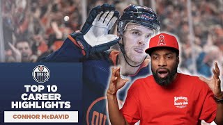 THIS GUY IS BOX OFFICE!! Connor McDavid's Top 10 Career Highlights | Asia and BJ React