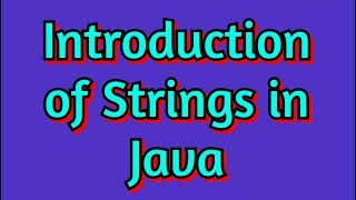How to Concatenate or Mix two Strings in java| Java Strings Introduction