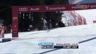 Miller 8th Lenzerheide Downhill - U.S. Ski Team
