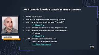 AWS Lambda Container Image Support | Intro to the OCI format | E2