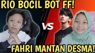 WOW!! RIO BOCIL BOT FF DITANTANG BY1 MANTAN DESMA KALAH PUTUS!