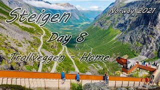 2021 Motorcycle Trip  Steigen Day 8 Trollveggen - Home