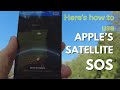 How to use the iPhone's satellite connection