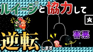 ゴール前で煽る害悪をブラザーズで撃退しますｗｗｗ【マリオメーカー2/マリメ2】