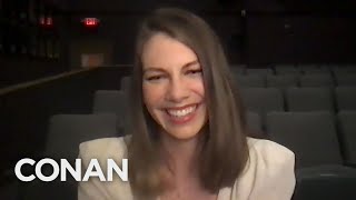 Lauren Cohan Full Interview | CONAN on TBS