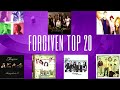 top 20 forgiven lo mejor de forgiven forgiven hits