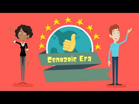 What geologic events happened in the Cenozoic Era?